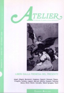 Copertina della rivista Atelier, n. 51