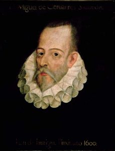 Miguel de Cervantes Saavedra, attribuito a Juan de Jauregui y Aguilar (1583 - 1641 circa)