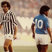 Platini e Maradona, storici numeri 10
