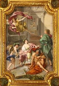 Il Trionfo della Storia sul Tempo, di Anton Raphael Mengs (1772)