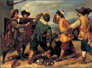La rissa, di Diego Velázquez