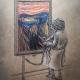 Exhibition (“L’urlo” di Edvard Munch), di Pez