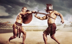 Gladiatori nell'arena