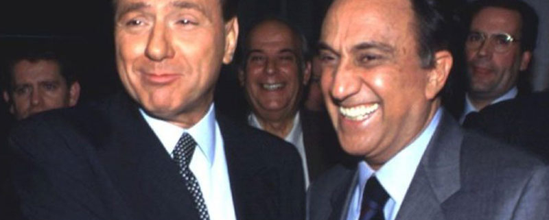 Emilio Fede e Silvio Berlusconi