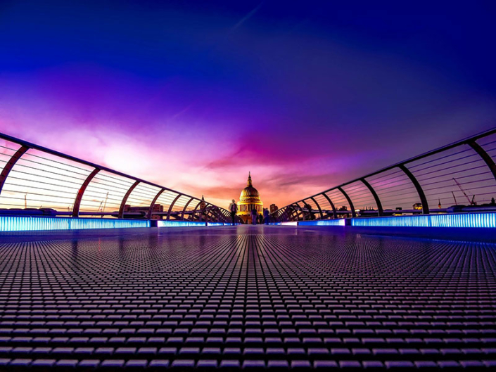 Dai contemporanei ai classici Millennium Bridge e cattedrale di St Paul